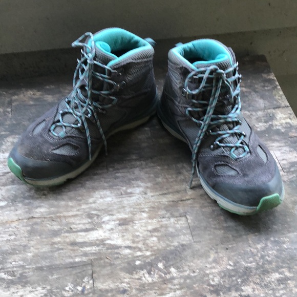 Women's Vasque Mesa Trek UltraDry Ebony/Baltic Waterproof Hiking Boots Size 8M - Picture 8 of 16